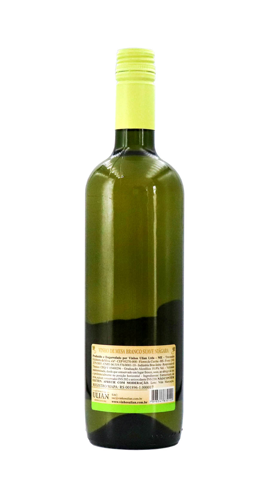 imagem Vinho de Mesa Branco Suave Ulian 1