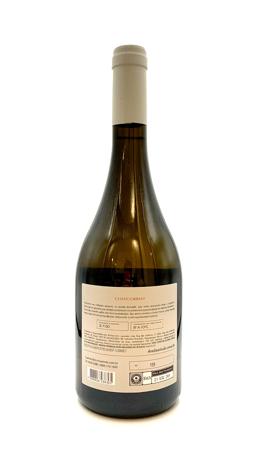 imagem Vinho Branco Don Laurindo Chardonnay Reserva 1