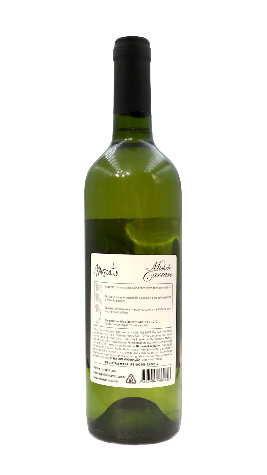 imagem Vinho Branco Michele Carraro Moscato 1