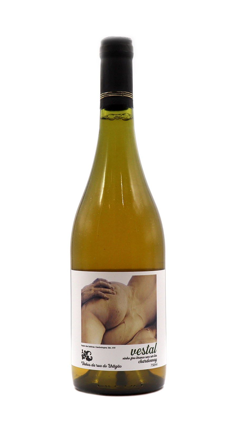 imagem Vestal.Vinho Fino Branco Seco Chardonnay-Rua do Urtigão-Vinif. Natural 0