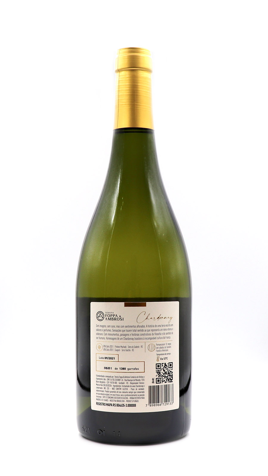 imagem Vinho Cultura Chardonnay - Tenuta Foppa & Ambrosi 1