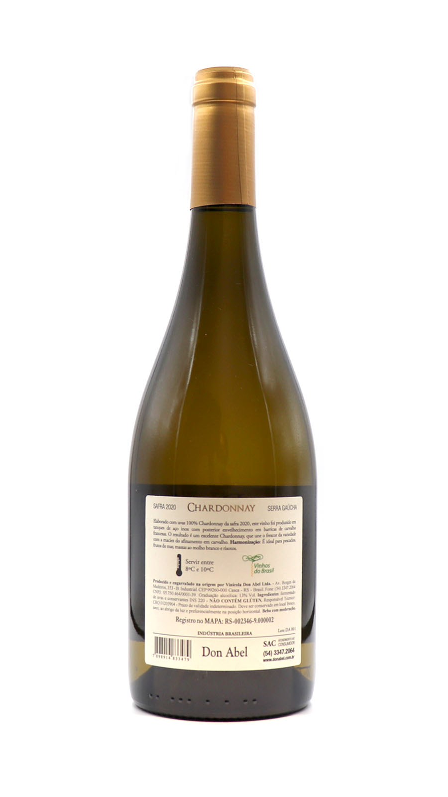 imagem Vinho Branco Don Abel Chardonnay Reserva 1