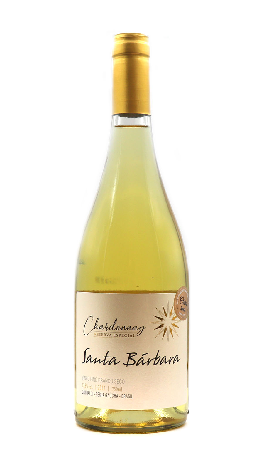 imagem Vinho Branco Santa Bárbara Chardonnay Reserva Especial 0