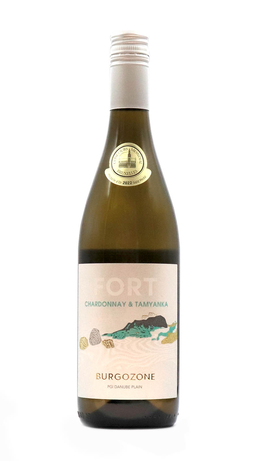 imagem Vinho Branco Burgozone Fort Chardonnay & Tamyanka PGI 0