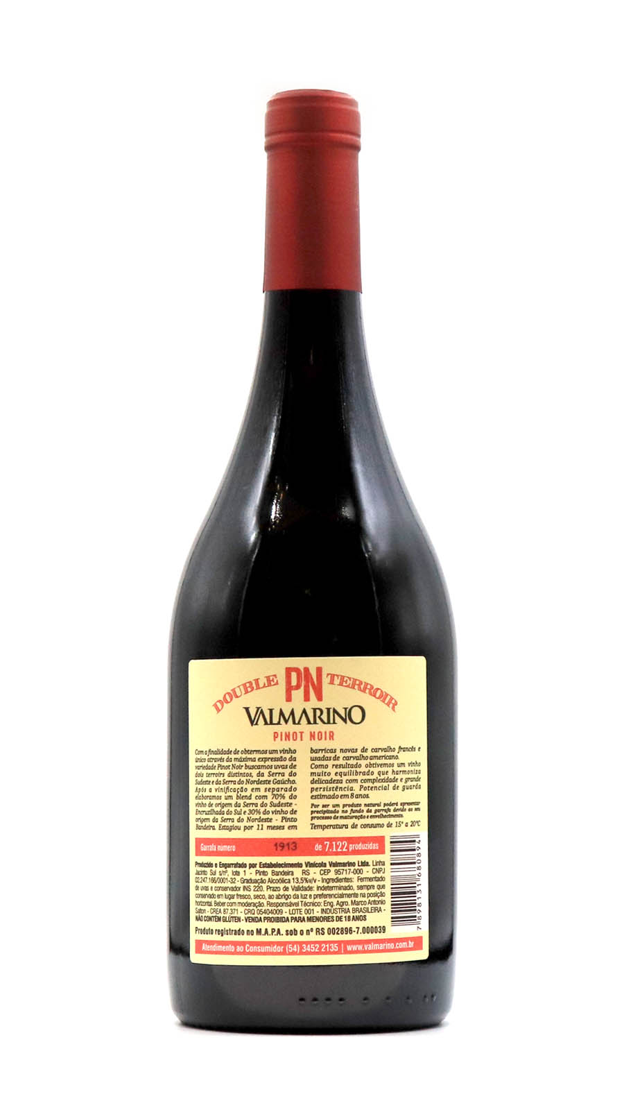 imagem Vinho Tinto Valmarino Pinot Noir - Double Terroir 1