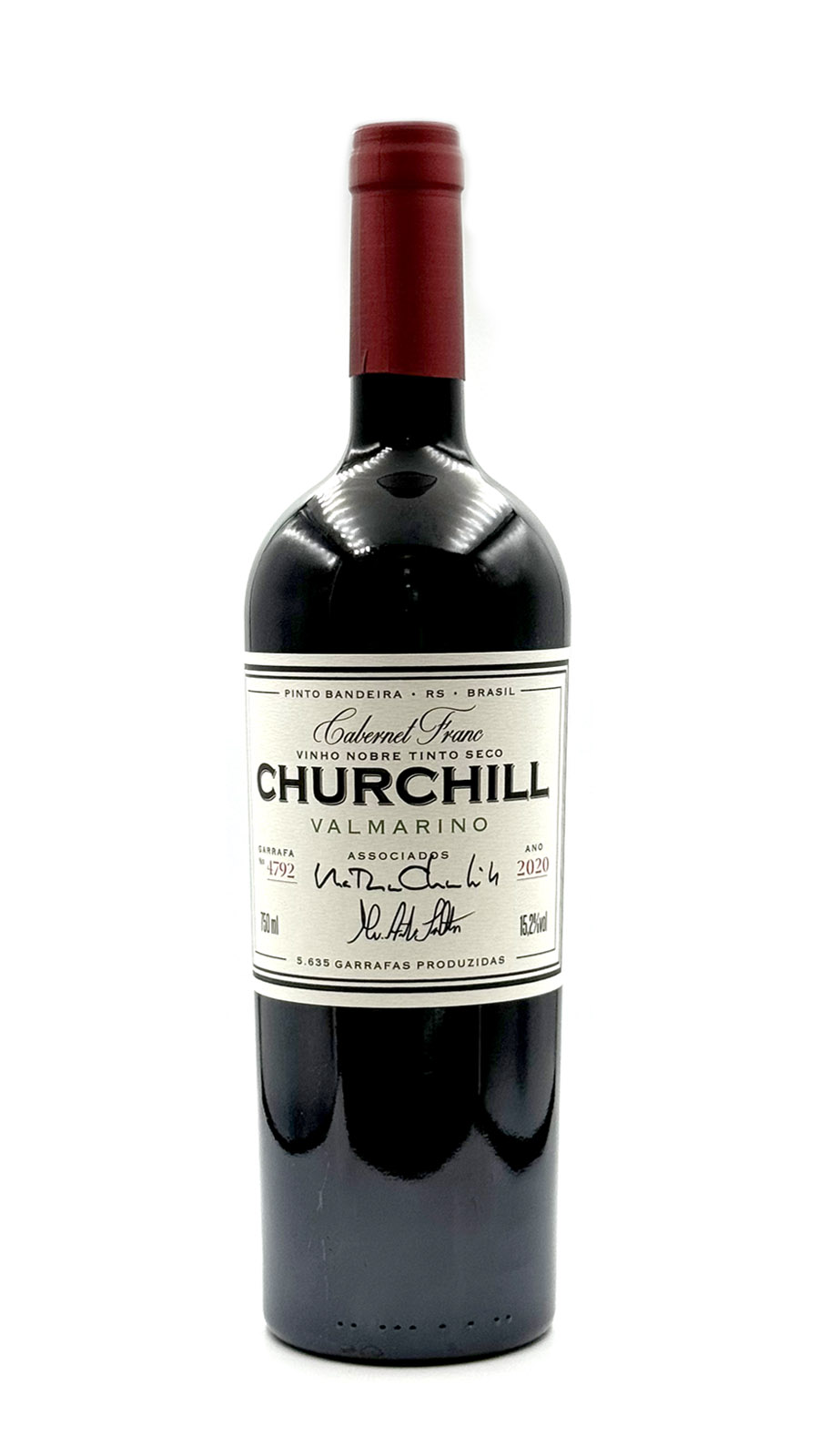 imagem Vinho Tinto Valmarino Cabernet Franc Churchill 0