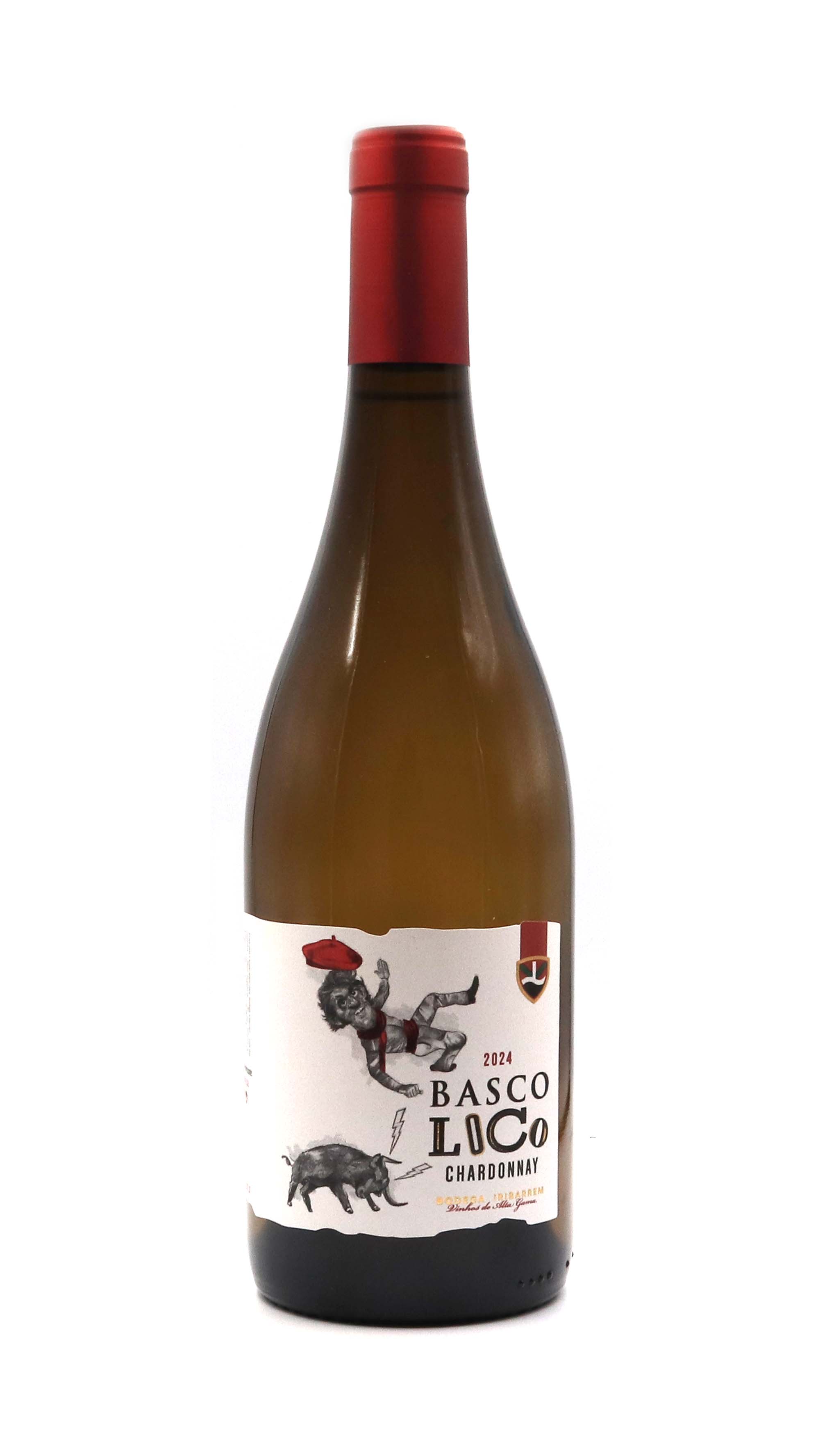 imagem Vinho Branco Iribarrem Chardonnay Basco Loco