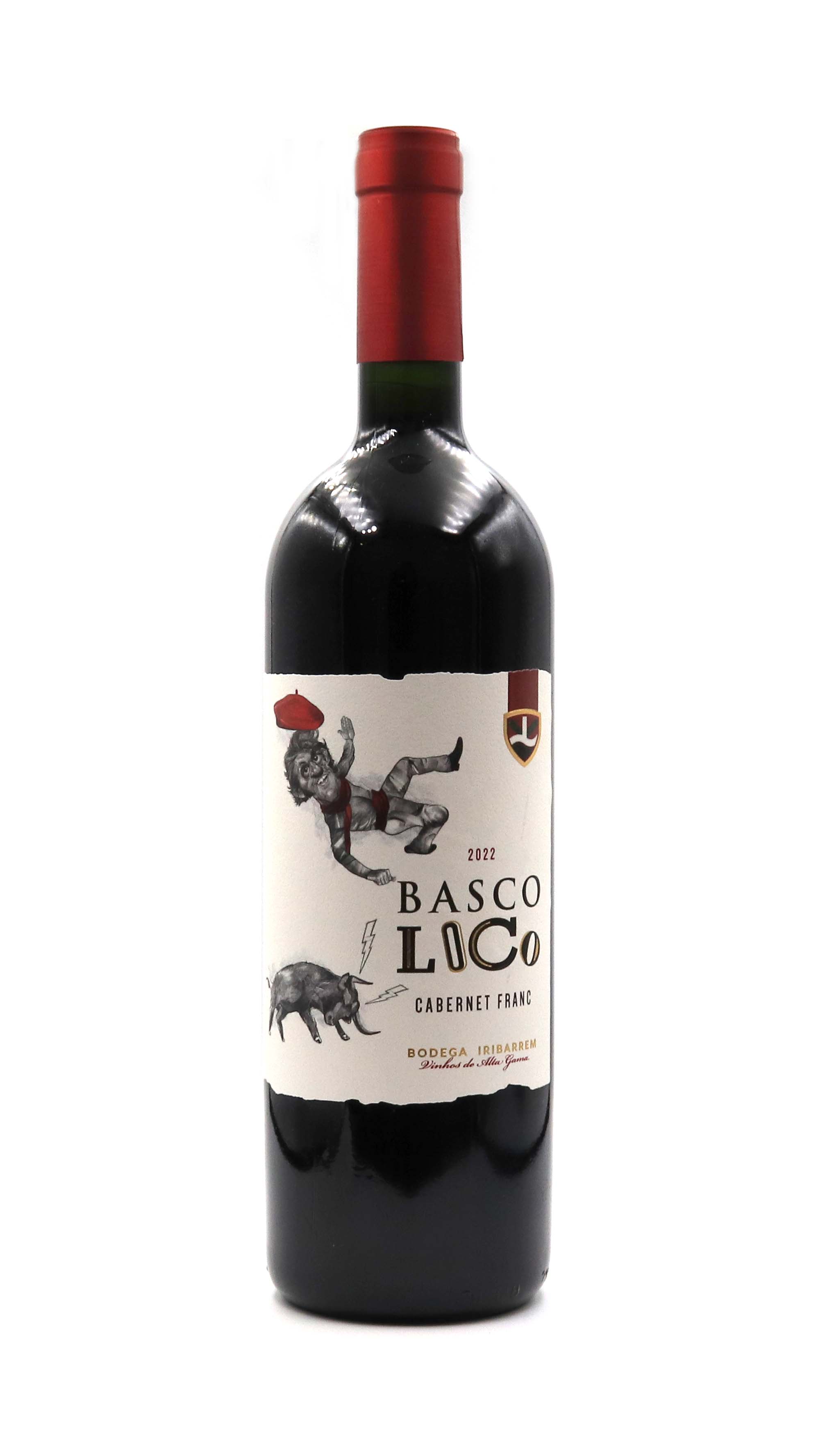 imagem Vinho Tinto Iribarrem Cabernet Franc Basco Loco