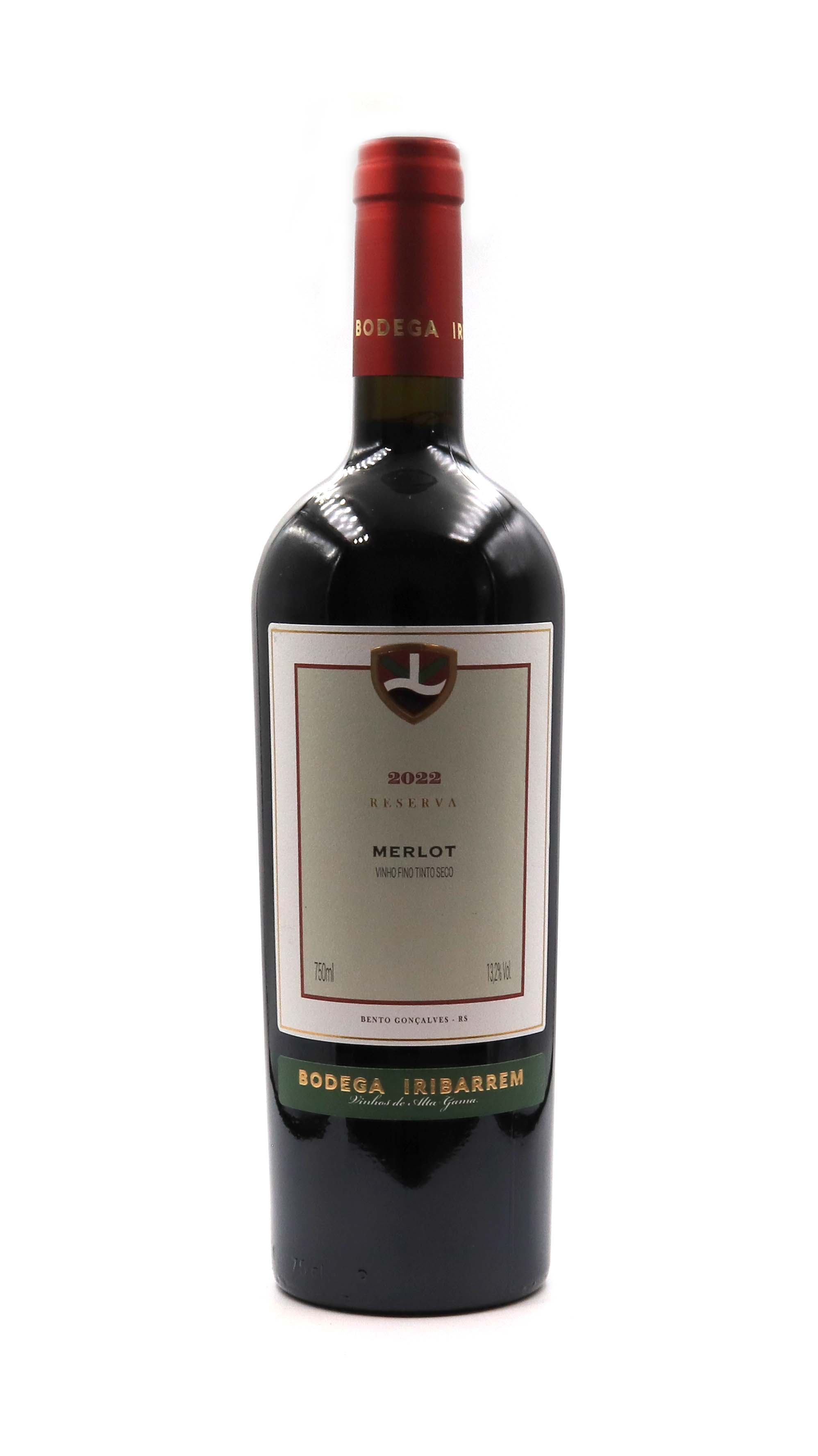 imagem Vinho Tinto Iribarrem Merlot Reserva