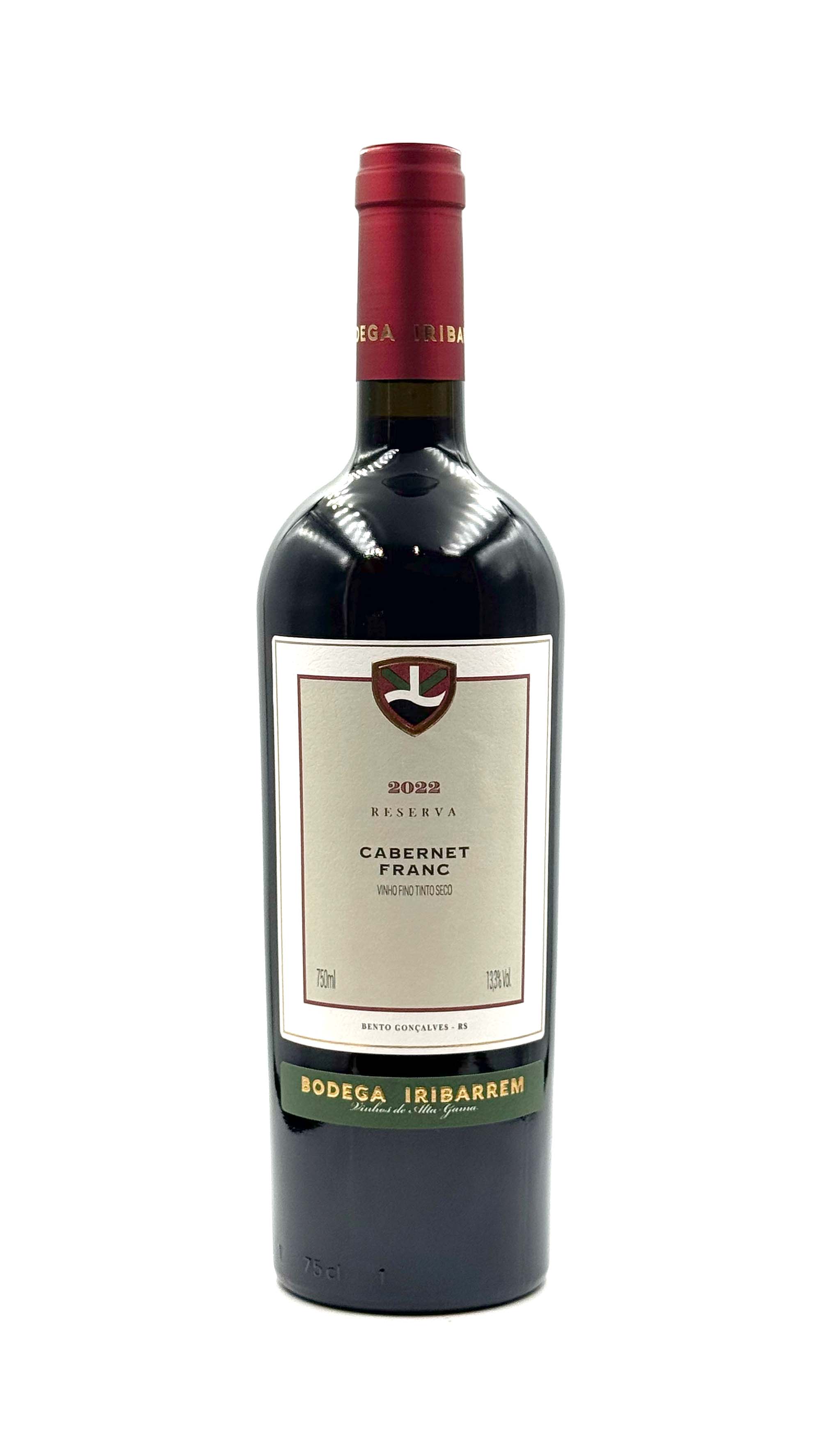 imagem Vinho Tinto Iribarrem Cabernet Franc Reserva 0