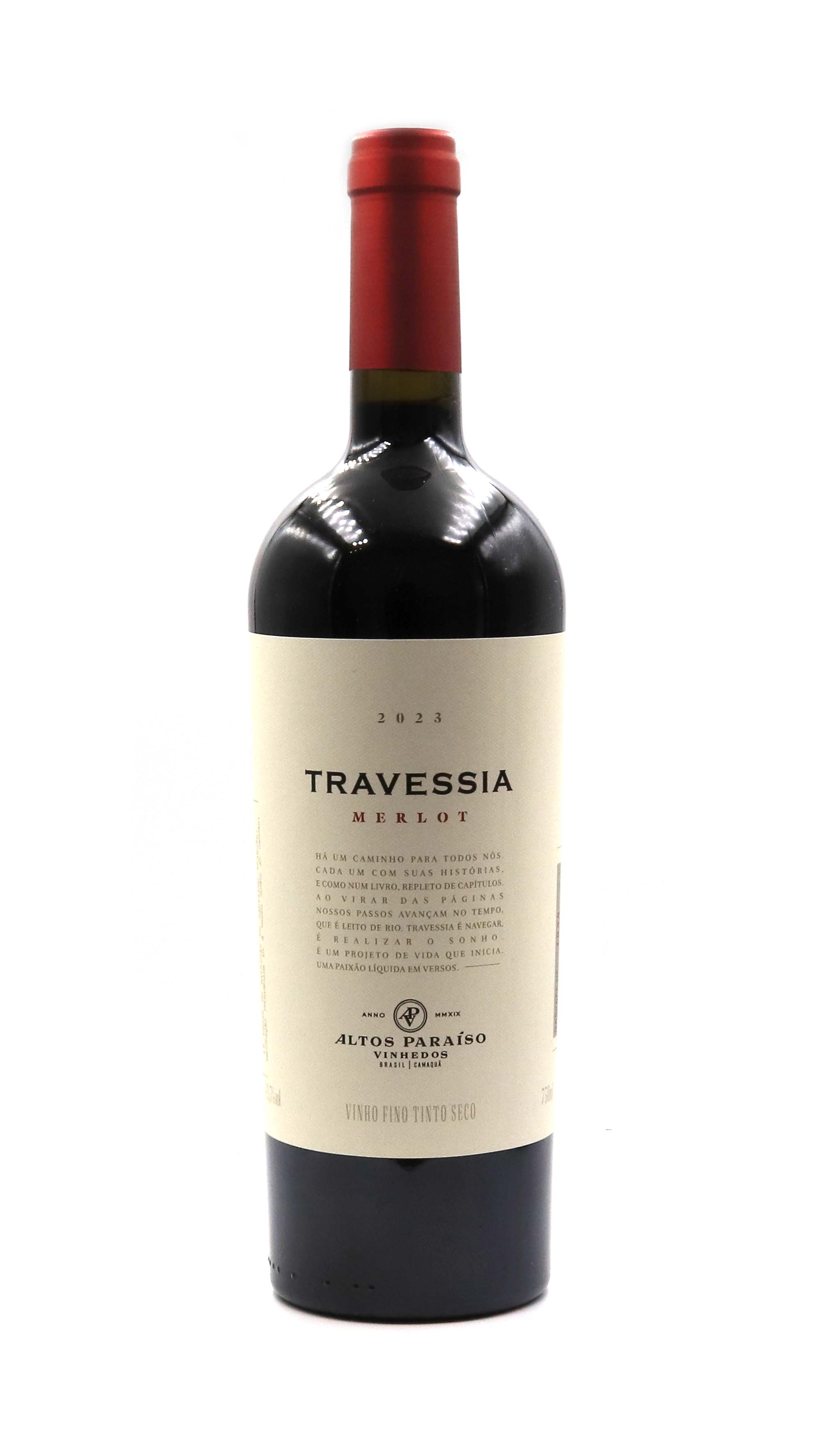 imagem Vinho Tinto Travessia - Altos Paraíso