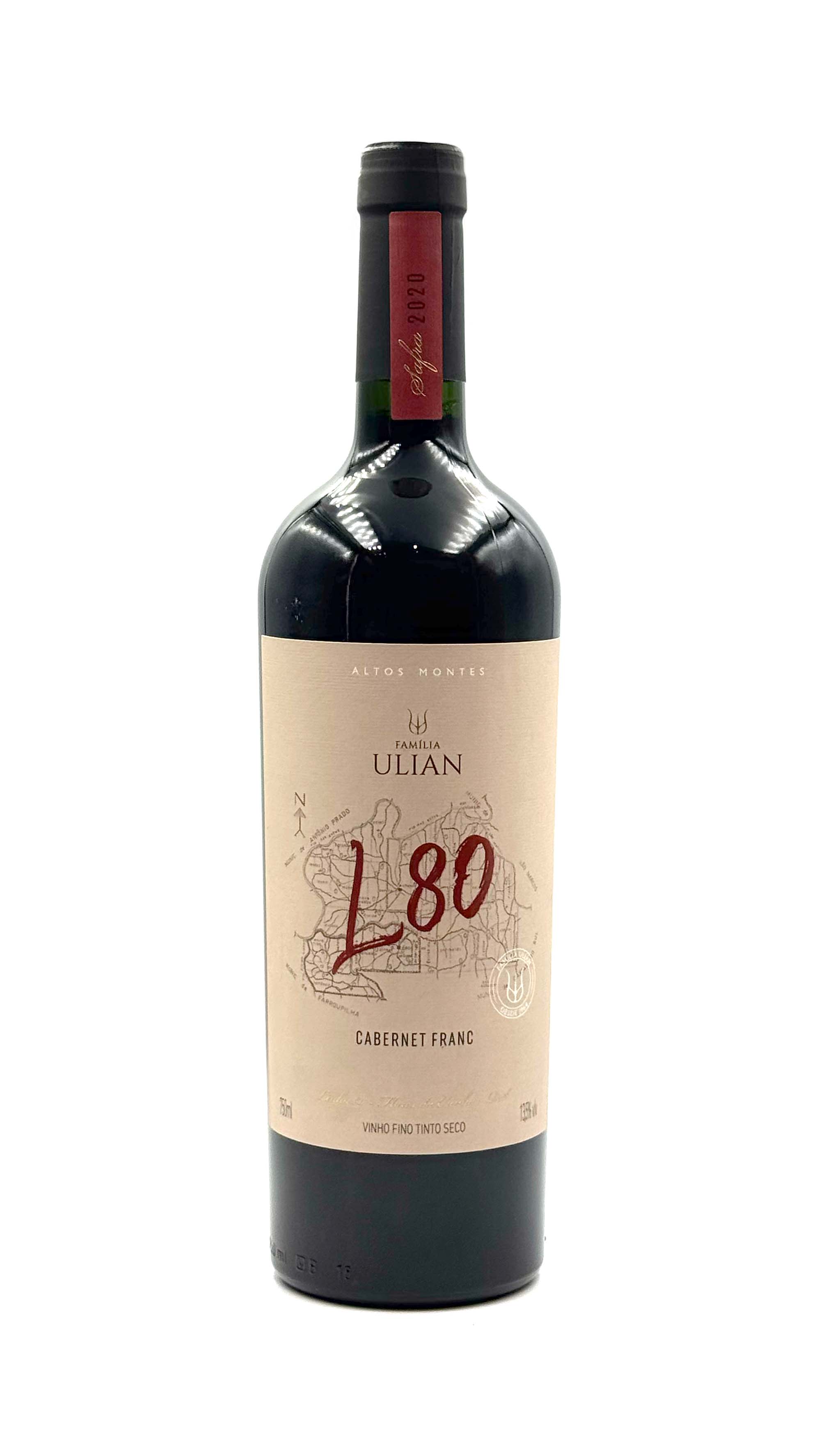 imagem Vinho Tinto L Oitenta Cabernet Franc