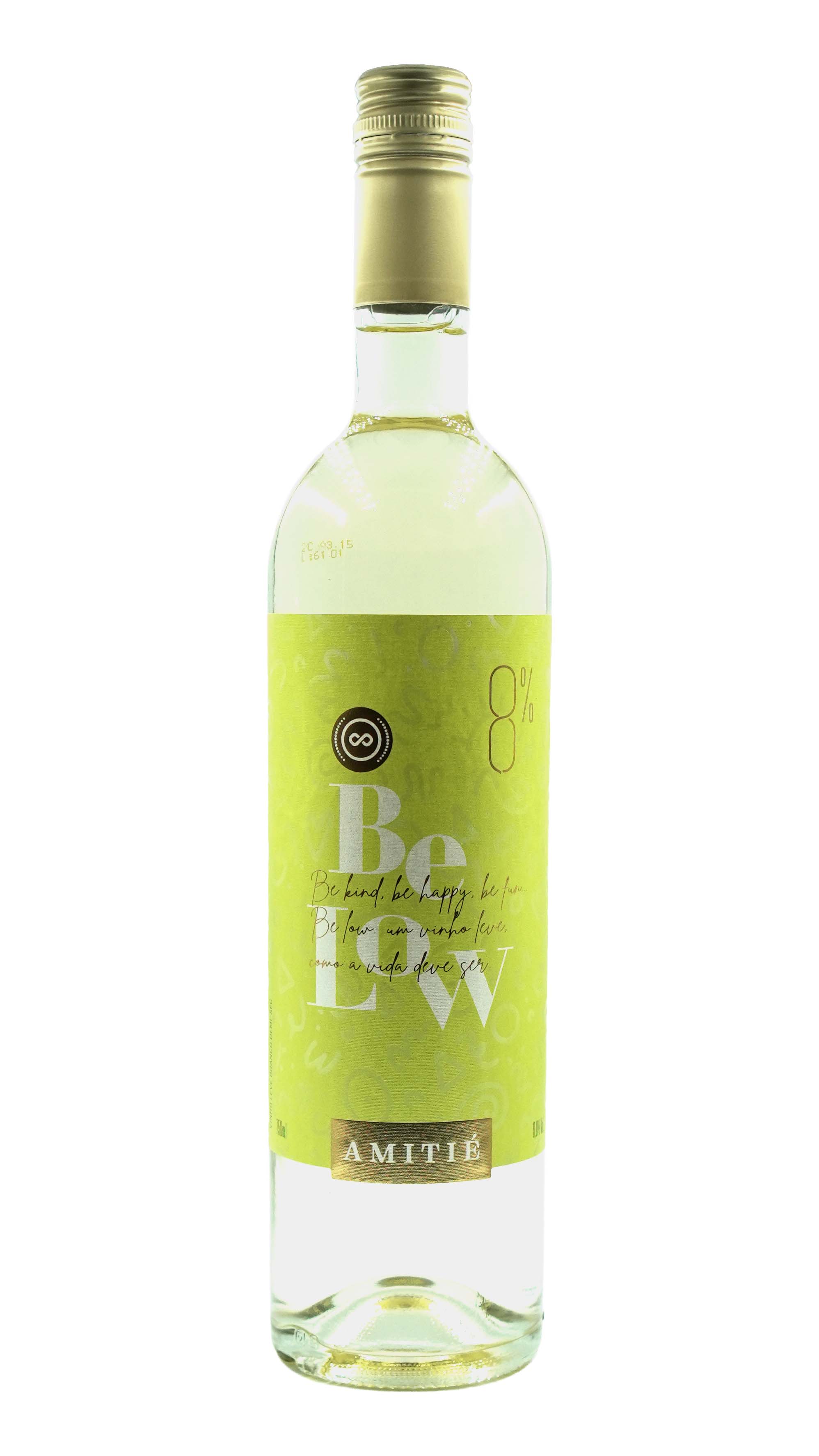 imagem Vinho Leve Branco Demi-Sec Amitié BeLow 0