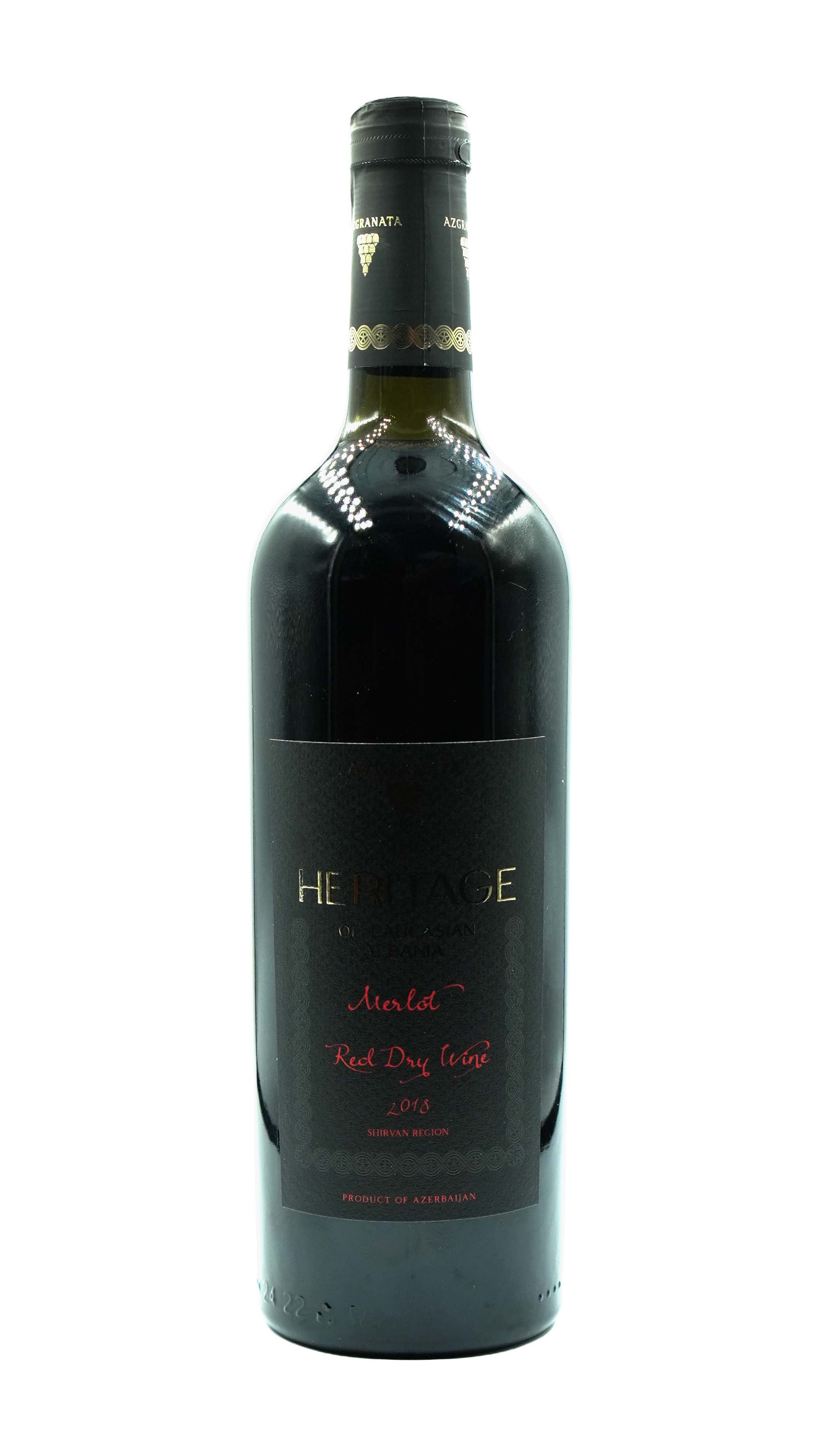 imagem Vinho Tinto Heritage Premium Oak Merlot do Azerbaijão 0