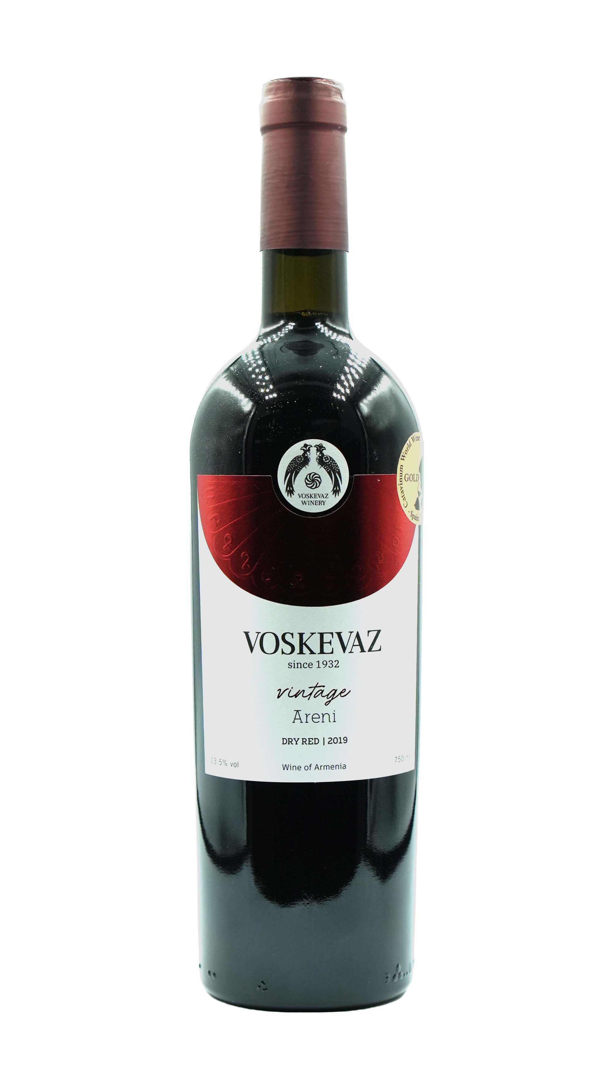 imagem Vinho Tinto Voskevaz Areni Vintage da Armênia 0