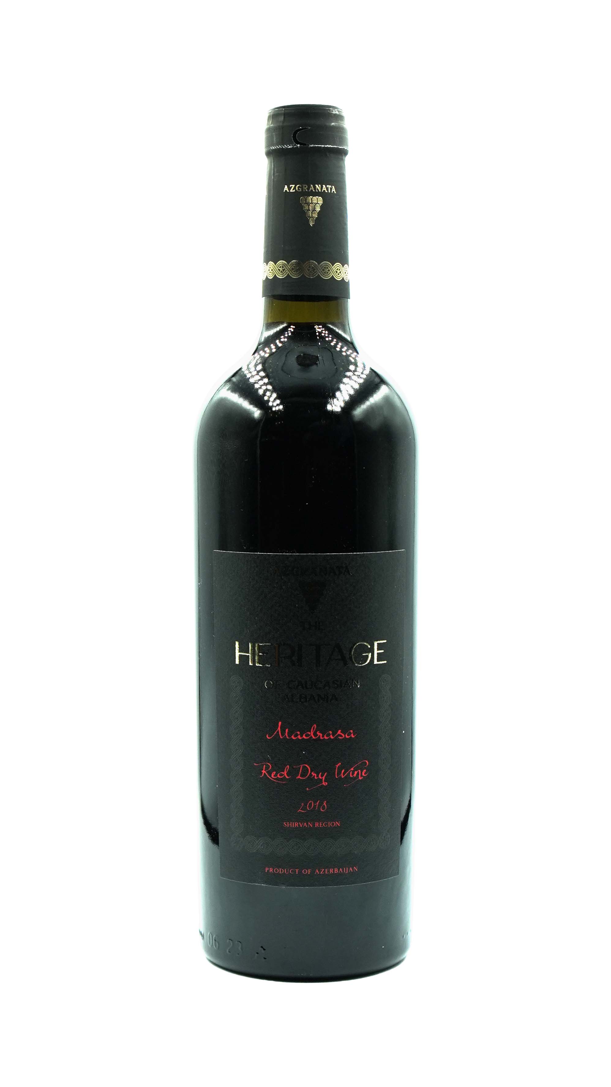 imagem Vinho Tinto Heritage Premium Oak Heritage Madrasa do Azerbaijão 0