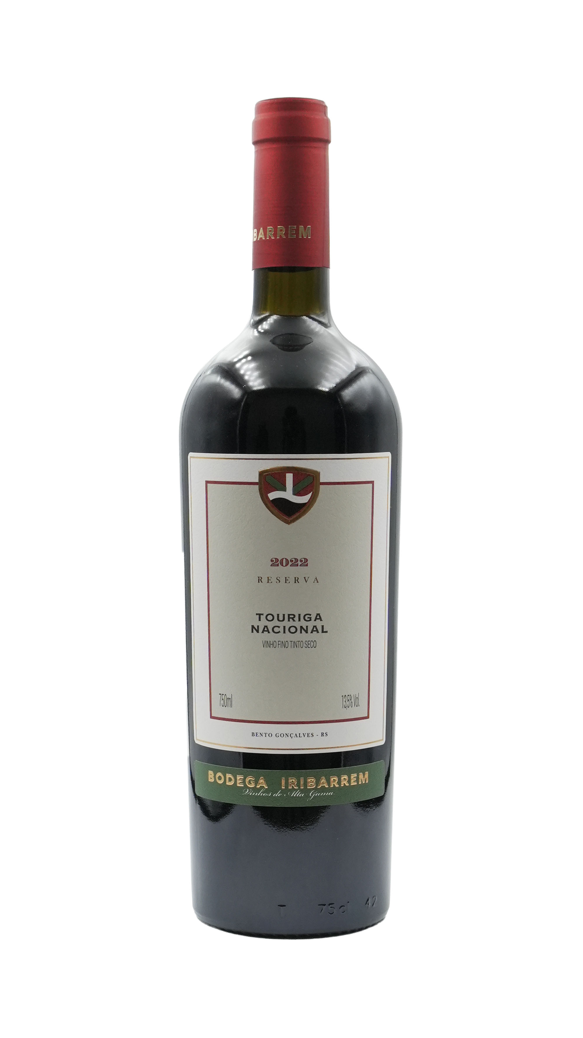 imagem Vinho Tinto Iribarrem Touriga Nacional Reserva 0