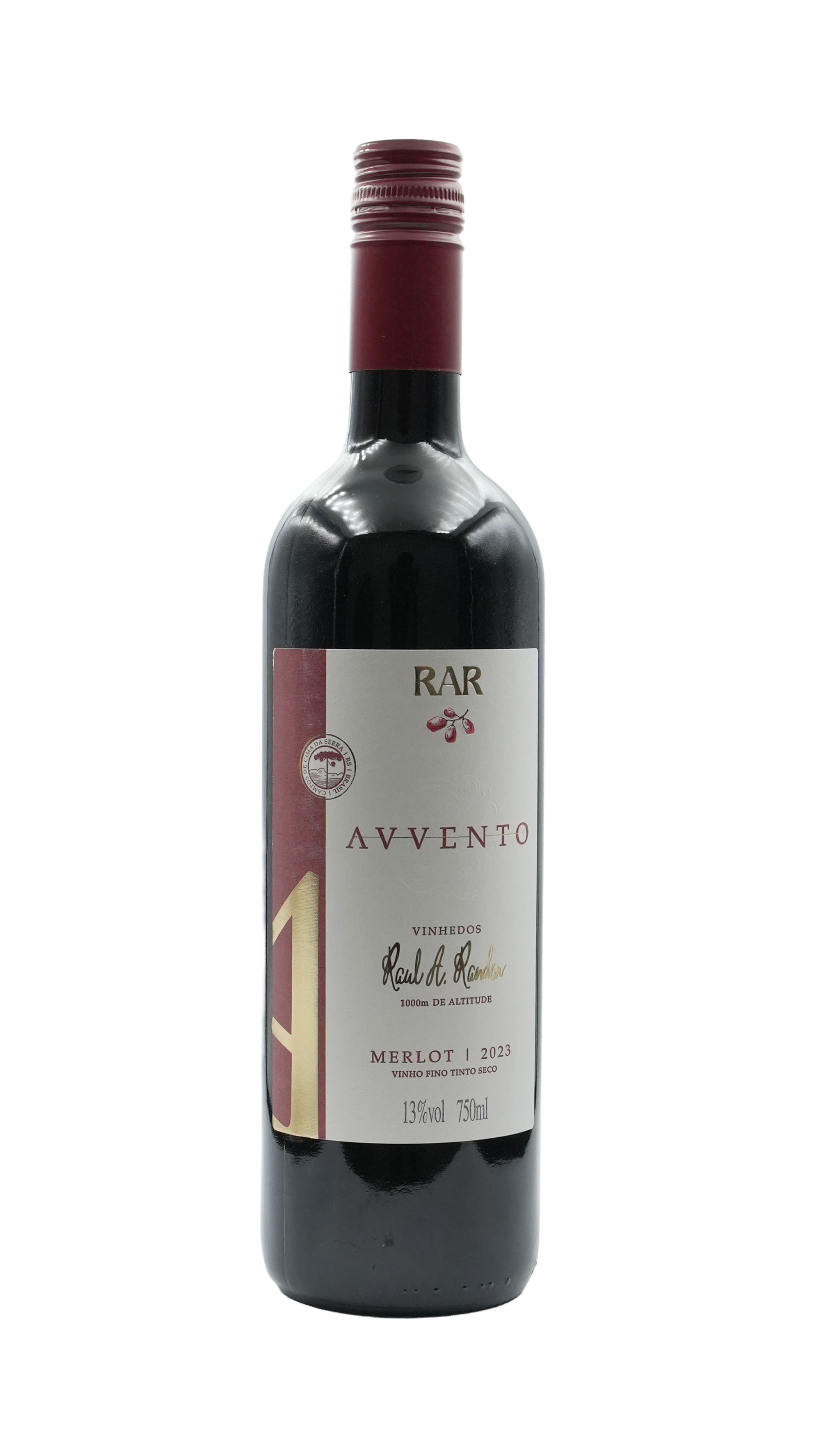 imagem Vinho Tinto RAR Avvento Merlot 0