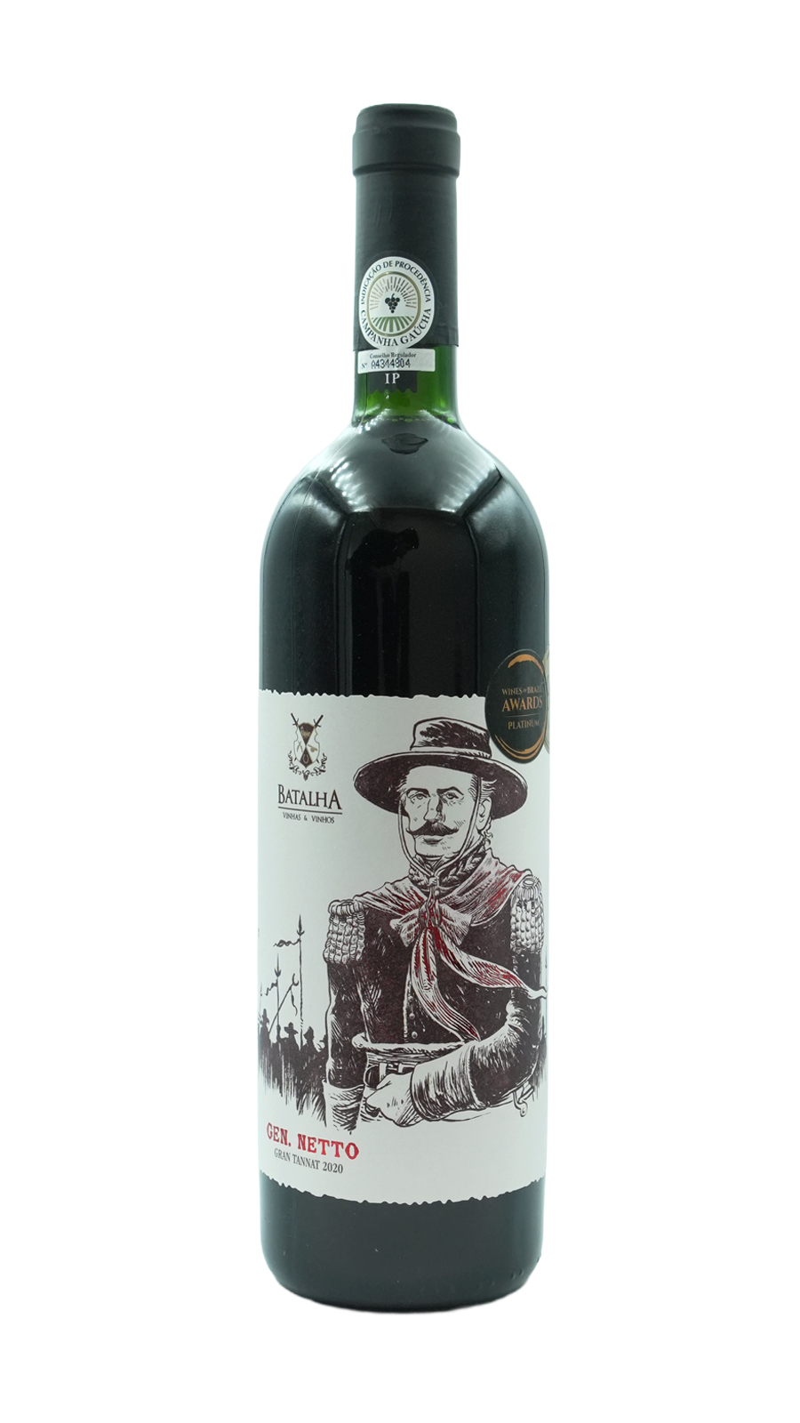 imagem Vinho Tinto Batalha Gen.Netto Gran Tannat 0