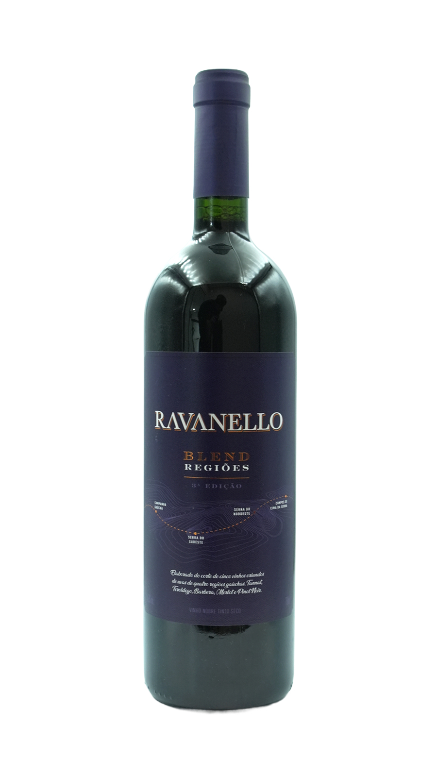 imagem Vinho Tinto Ravanello Blend Regiões 3ª Edição 0