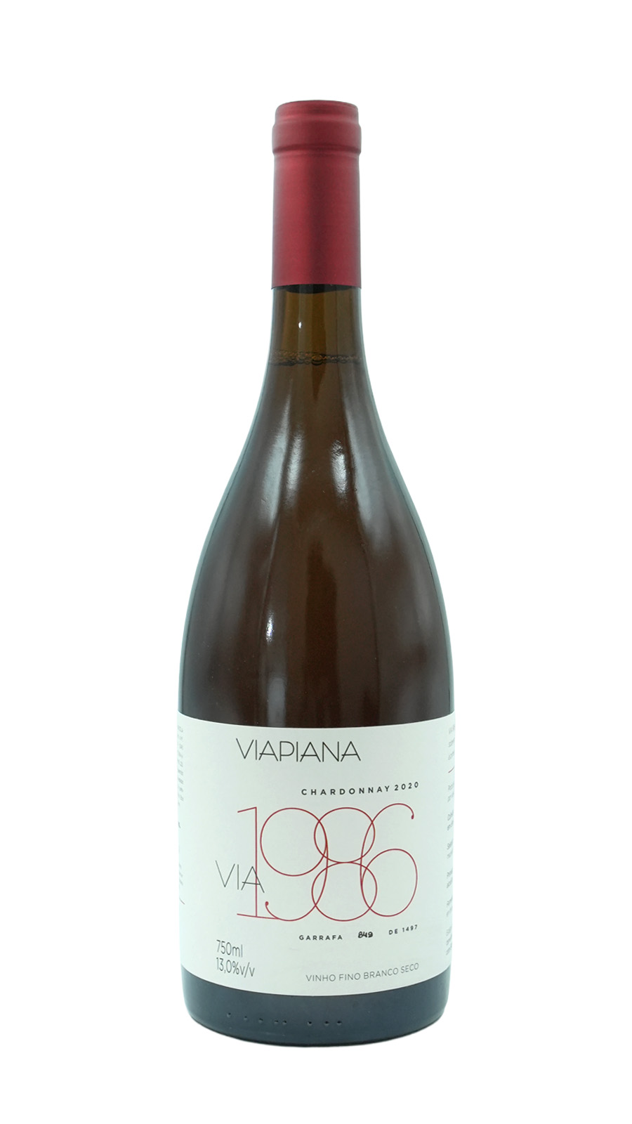 imagem Vinho Branco Viapiana Via 1986 Chardonnay 2020 0