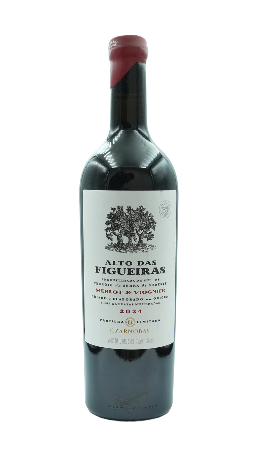 imagem Vinho Tinto Czarnobay Alto das Figueira Merlot & Viognier 0
