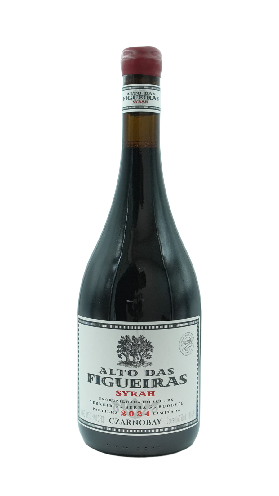 imagem Vinho Tinto Bodega Czarnobay Alto das Figueiras Syrah